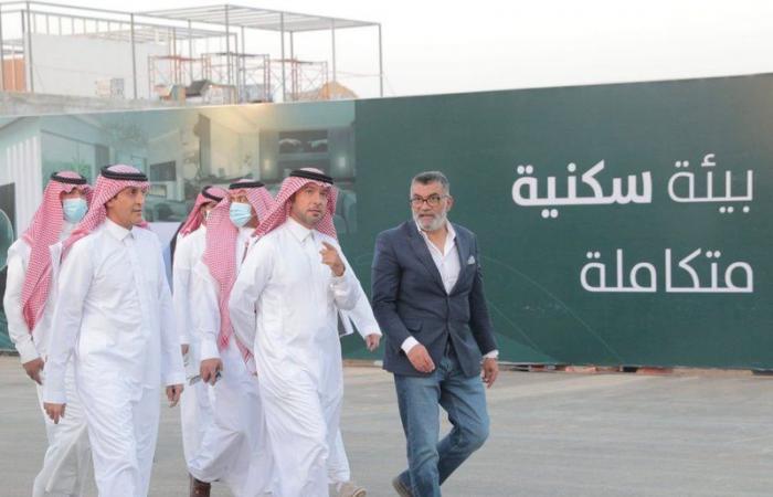 "الحقيل" يتفقد أعمال التطوير والبنية التحتية لمشروع "الأصالة" جنوب غرب الرياض