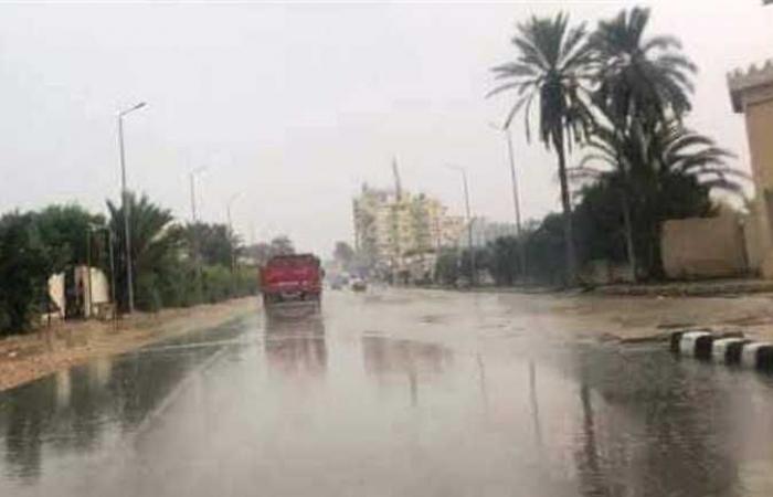استمرار موجة الطقس السيئ والأمطار الغزيرة بشمال سيناء