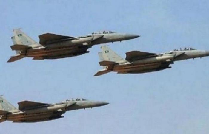 "التحالف" يعلن دمير 12 آلية عسكرية والقضاء على 110 عناصر حوثية إرهابية