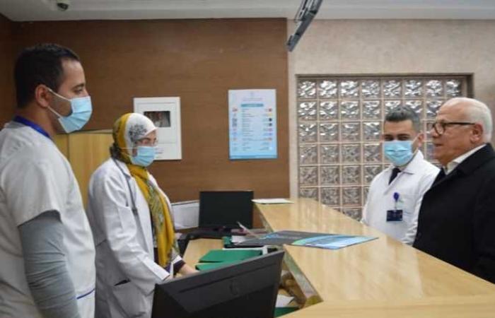 في جولة مسائية.. محافظ بورسعيد يتفقد مستشفى النصر التخصصي