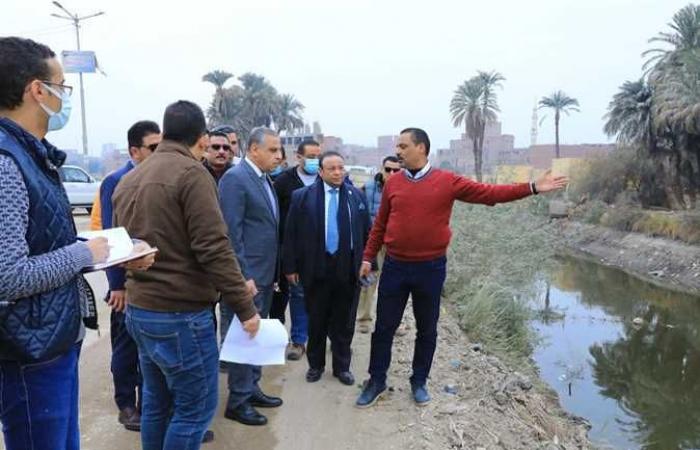 محافظ سوهاج يتفقد بدء أعمال تطوير ورفع كفاءة مدخل المحافظة الشرقي بمركز أخميم