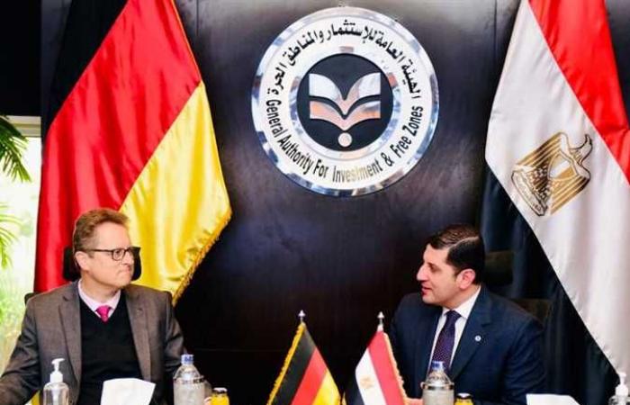 رئيس هيئة الاستثمار وسفير ألمانيا بالقاهرة يبحثان سبل تفعيل التعاون بين الجانبين