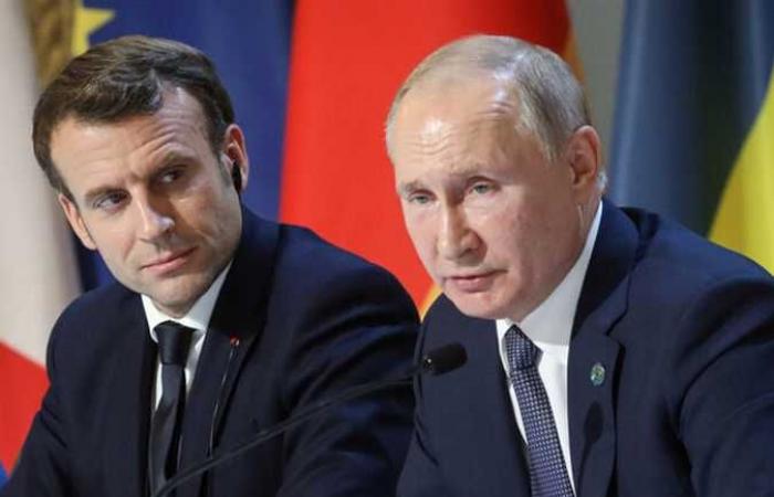 الرئيس الفرنسي : سأتصل الجمعة ببوتين للحصول على توضيحات بشأن أوكرانيا