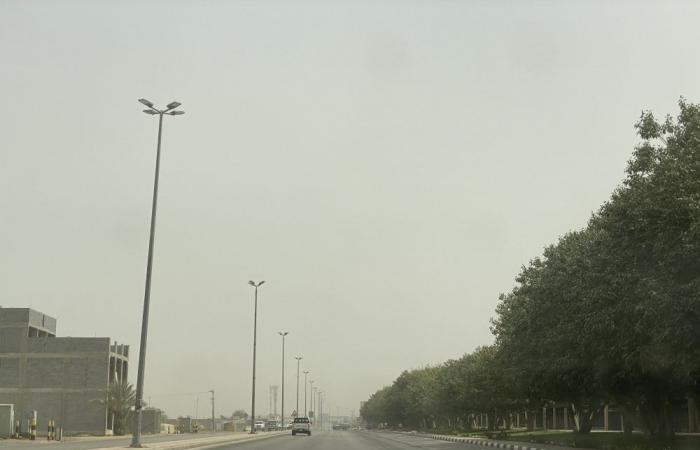 الغبار يعلق الرحلات من مطار نجران