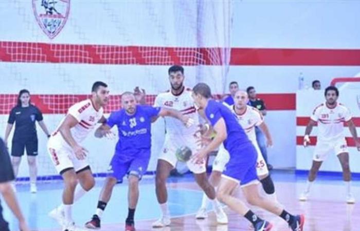 الزمالك يهزم طلائع الجيش 44-22 فى دوري محترفي اليد