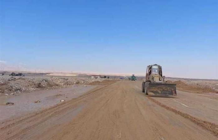 فتح طريق الزعفرانة رأس غارب للقادمين من اتجاه القاهرة فقط