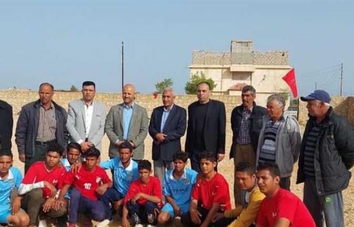تزويد مركز شباب قبر عمير بالشيخ زويد بكمية من الأدوات الرياضية والأثاث