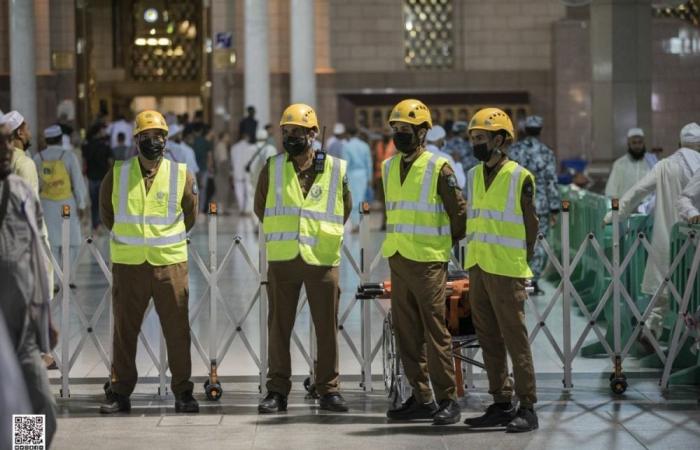 فرق تدخل لخدمة زائري المسجد النبوي