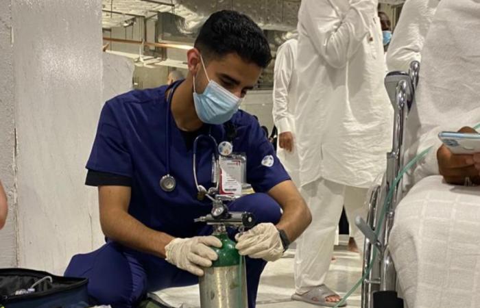 تطوع جامعة الملك سعود ينهي برنامجه بخدمة 1101 حالة صحية بالمسجد الحرام