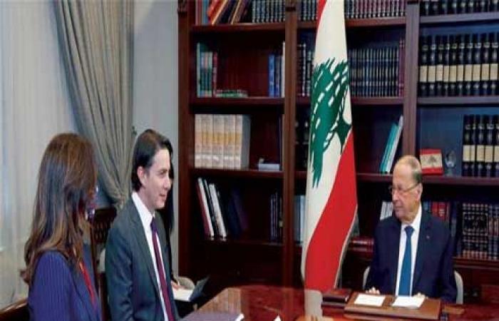 اجتماع رئاسي لبناني تحضيرا لزيارة الوسيط الاميركي لترسيم الحدود مع اسرائيل