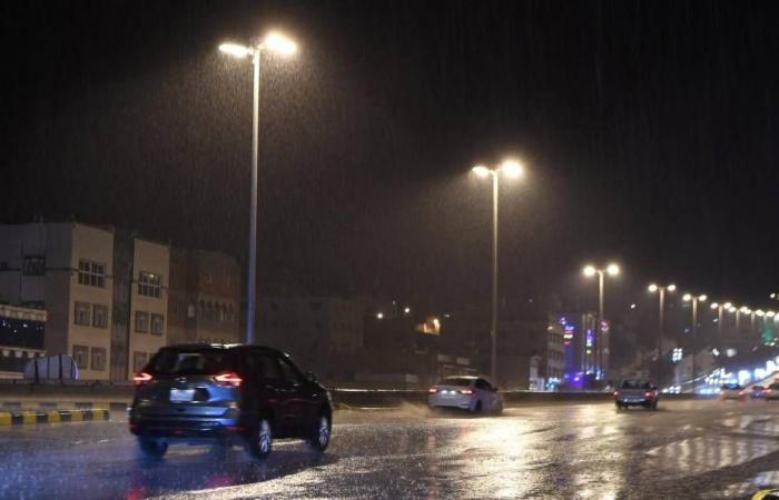 الدفاع المدني يحذر من أمطار رعدية في 5 مناطق