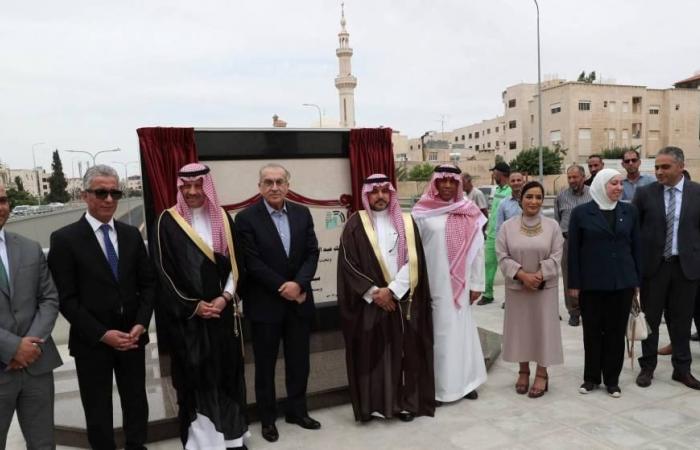 بمنحة سعودية.. افتتاح ميدان الملك سلمان في الأردن