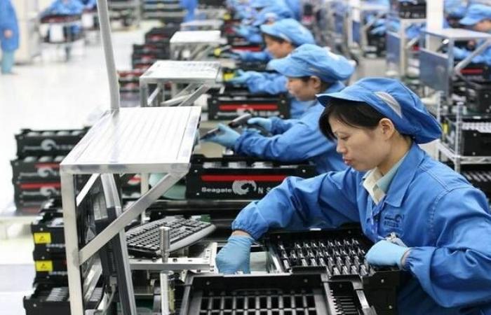 4.5% ارتفاعاً في الناتج الصناعي بالصين خلال أغسطس الماضي