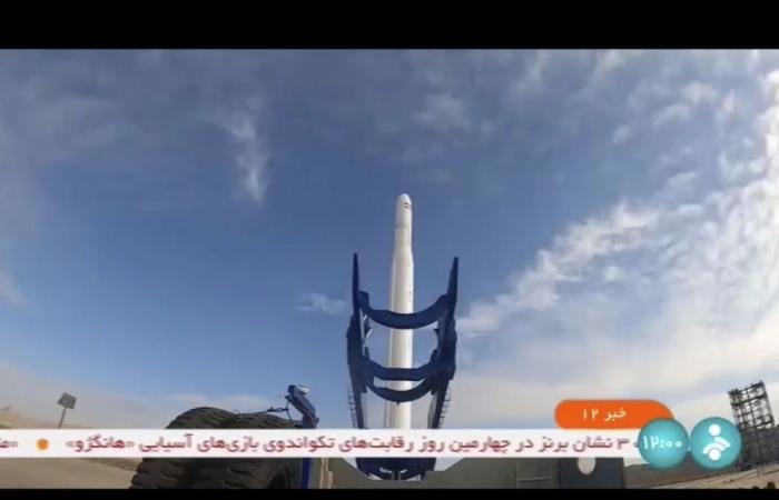 إيران تطلق قمرا صناعيا للتصوير