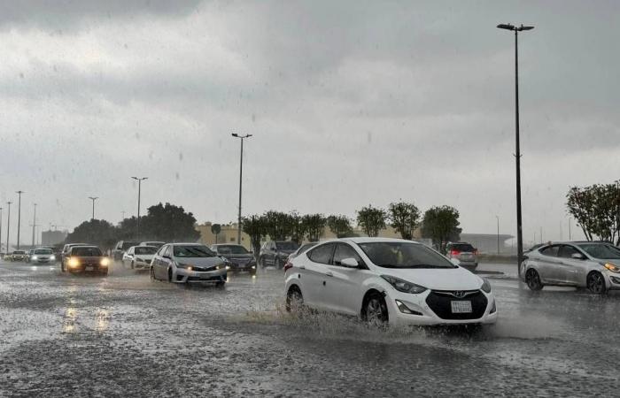 استمرار فرص الأمطار على معظم مناطق المملكة