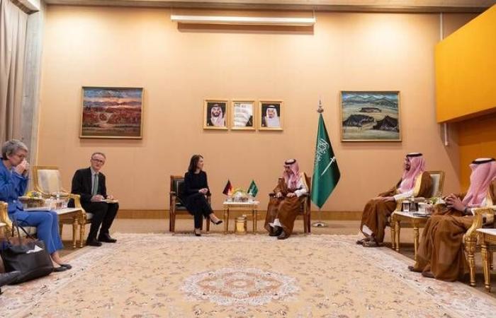 السعودية وألمانيا تناقشان الحلول العاجلة لإدخال المواد الطبية والإغاثية إلى غزة