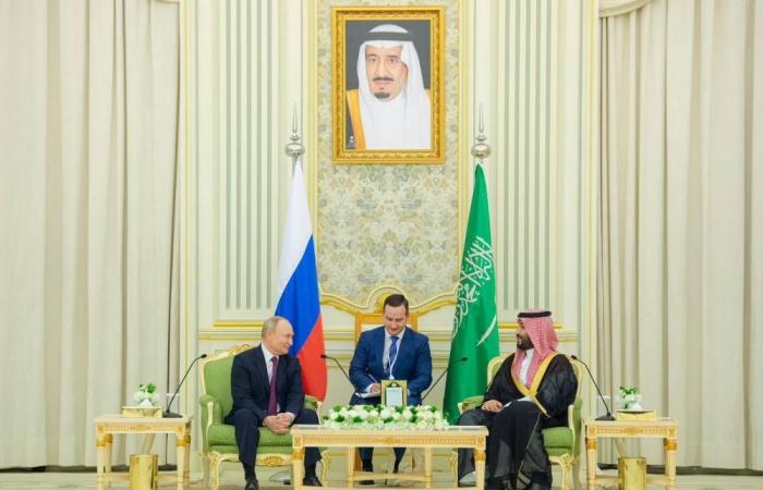 بيان سعودي-روسي في ختام زيارة الرئيس بوتين للمملكة