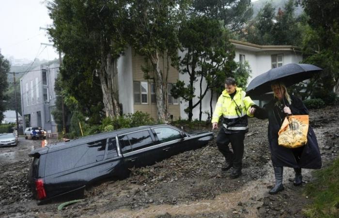 كاليفورنيا لا تزال مهدده بالفيضانات والانهيارات الأرضية
