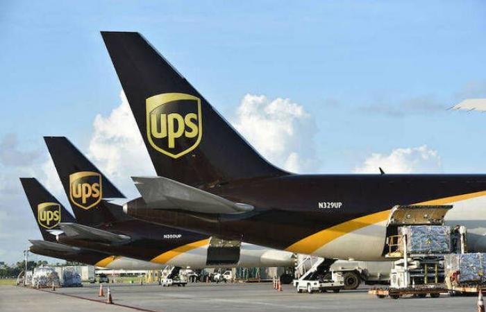 انخفاض سهم "UPS" بمعدل 11% بمطلع تعاملات الثلاثاء