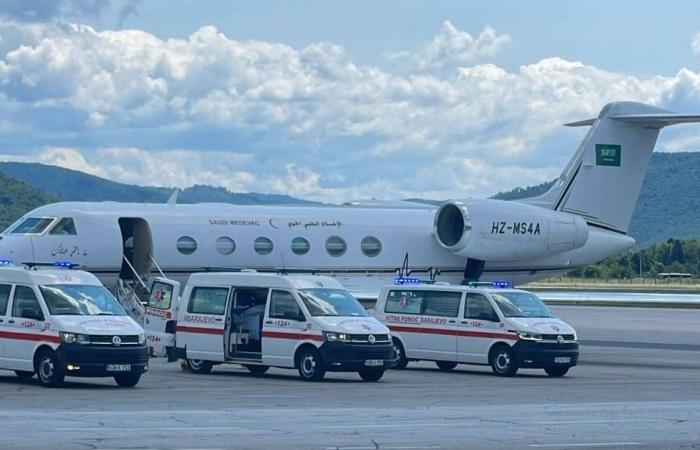 الإخلاء الطبي ينقل 3 مواطنين من البوسنة والهرسك