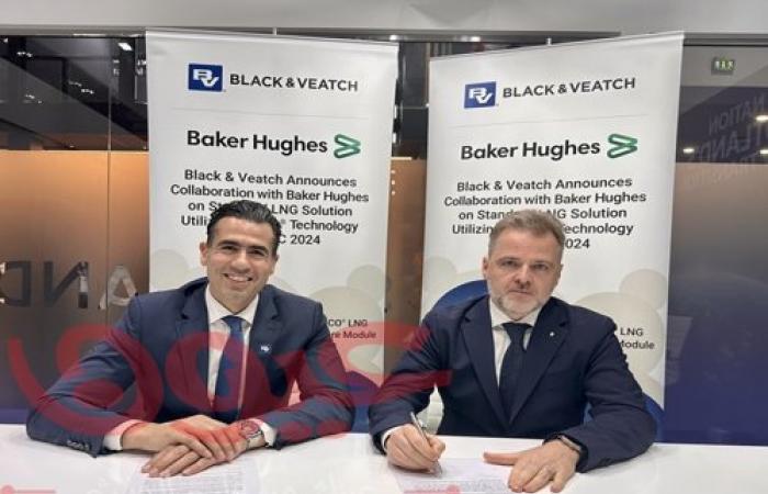 تعلن شركة Black & Veatch عن تعاونها مع Baker Hughes بشأن حلول الغاز الطبيعي المسال القياسية باستخدام تقنية ®PRICO في ADIPEC 2024