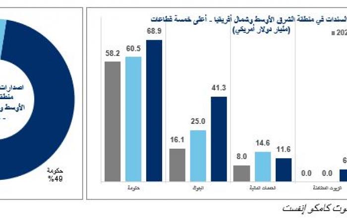 دول الخليج المحرك الرئيسي لنمو إصدارات السندات بالمنطقة خلال 2024