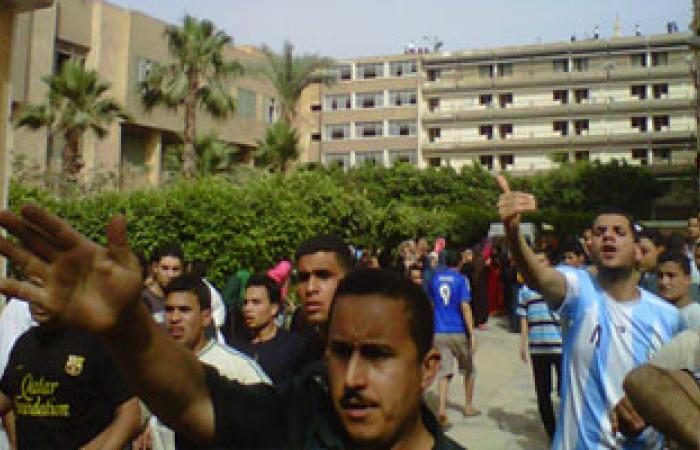 فتح الطريق أمام محافظة الشرقية عقب فض تظاهرة طلاب المدن الجامعية