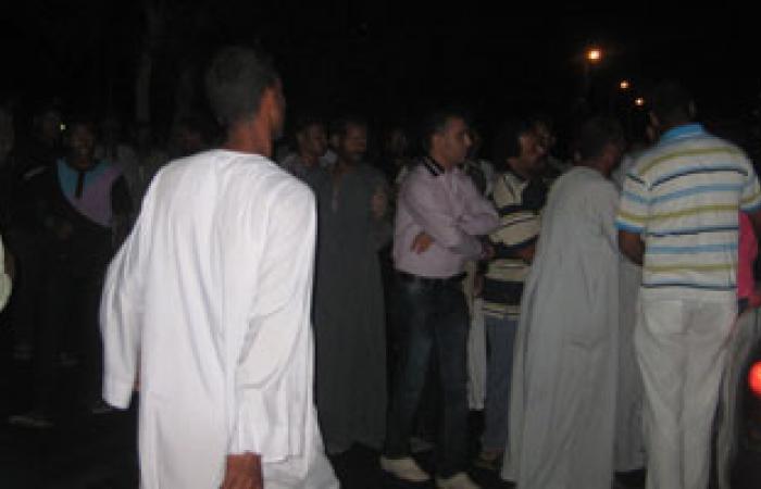 قطع طريق قرية شباس الملح بدسوق بسبب مشاجرة بين عائلتين