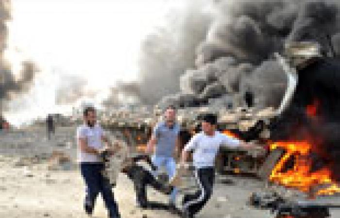40 قتيلا و100 جريح إثر انفجار مخزن ذخيرة في حمص