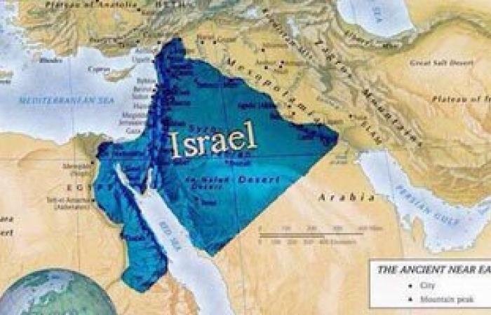 إسرائيليون يتداولون خريطة "مملكة داود"تضم أجزاءً من مصر والسعودية