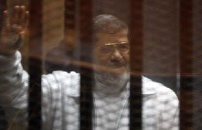 اليوم.. سماع الدفاع المنتدب عن "مرسى" فى قضية "الهروب الكبير"
