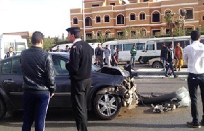 مصرع شخص وإصابة آخر صدمتهما سيارة بميدان جهينة بـ6 أكتوبر