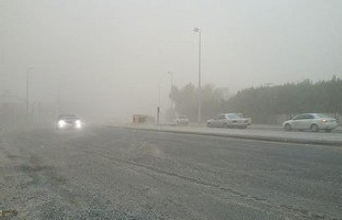 برق ورعد وأمطار ثلجية تتساقط على محافظة مطروح