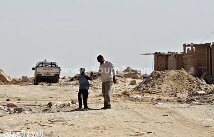 بالصور.. انتشار عمالة الأطفال خلال تفقد محلب مشاريع حى الأسمرات وتحيا مصر