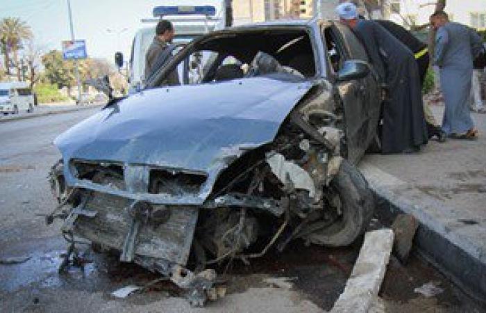 إصابة 8 فى حادث تصادم بالطريق الدولى الساحلى بكفر الشيخ