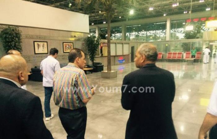 بالصور..صالة 4 بالمطار تستعد لاستقبال الوفود المشاركة بافتتاح القناة