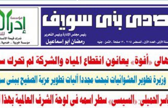 جريدة صدى بنى سويف: وزيرة تخطيط العشوائيات تبحث آليات تطوير عزبة الصفيح