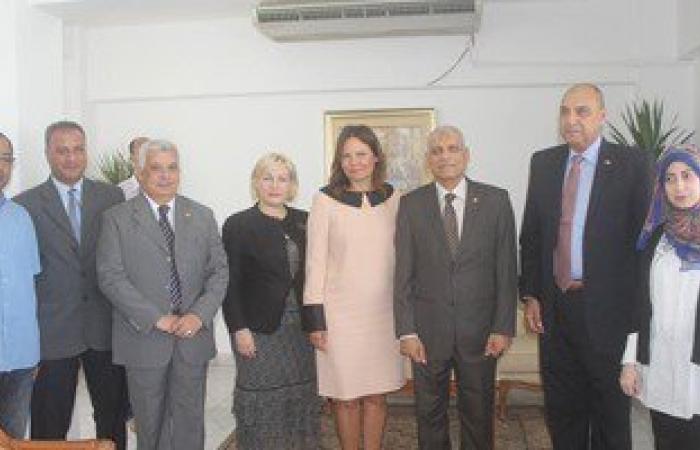 سفيرة لاتفيا تستعرض سبل التعاون مع المجتمع المدنى بجنوب سيناء