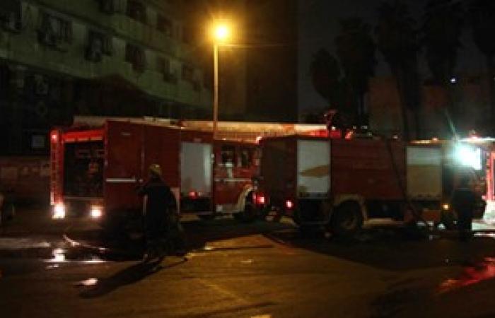 4 سيارات إطفاء تسيطر على حريق شقة سكنية بعمارات الشرطة فى المعادى