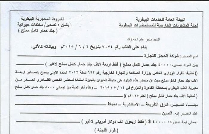 "حق الرد".. صاحب مزرعة واقعة الحمير بالفيوم: المزرعة خصصت لمشروع قومى