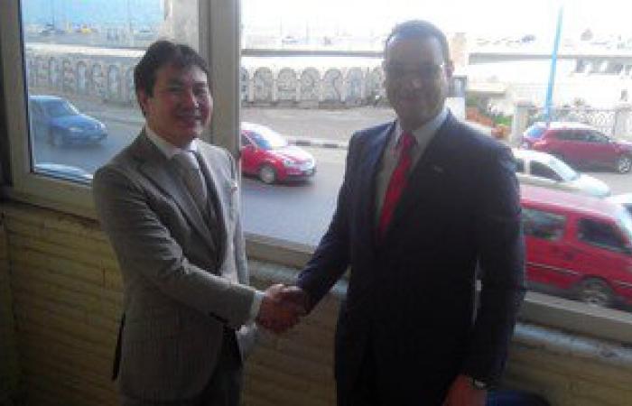 نائب المنتزه بالإسكندرية يلتقى مستشار الشؤون السياسية للسفارة اليابانية