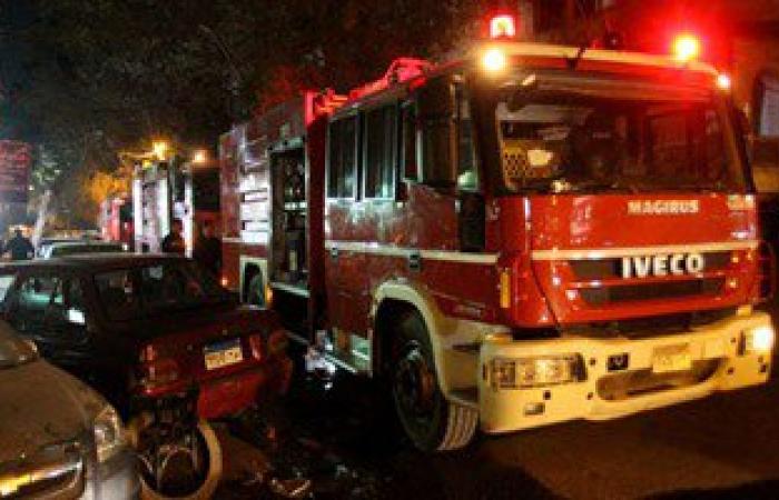 حريق هائل فى سوبر ماركت بمدينة سيوة دون وقوع إصابات