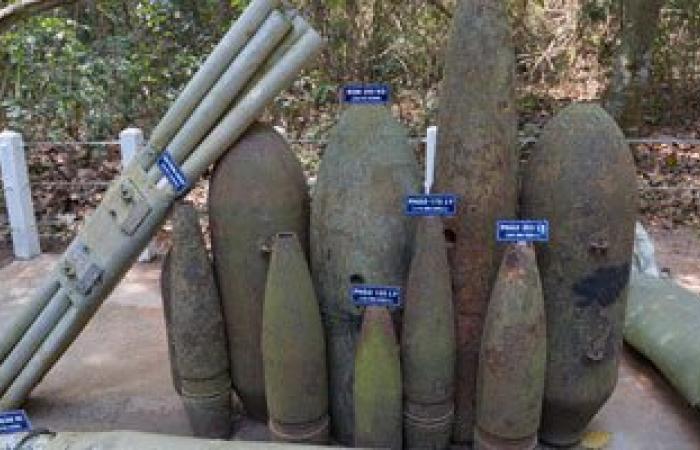 حرس المنشآت النفطية الليبى يعثر على ذخائر ومتفجرات وصواريخ بأجدابيا