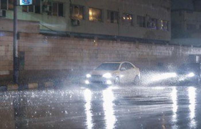 سقوط أمطار خفيفة على مناطق غرب شمال سيناء