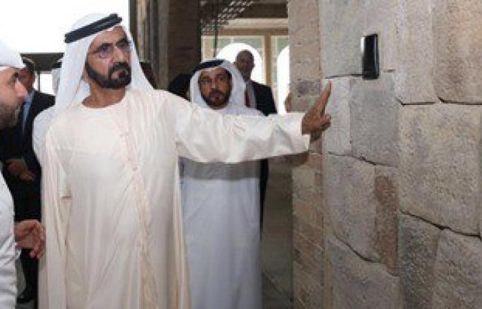 محمد بن راشد يتفقد المشروع السياحى الجديد "دبى باركس"