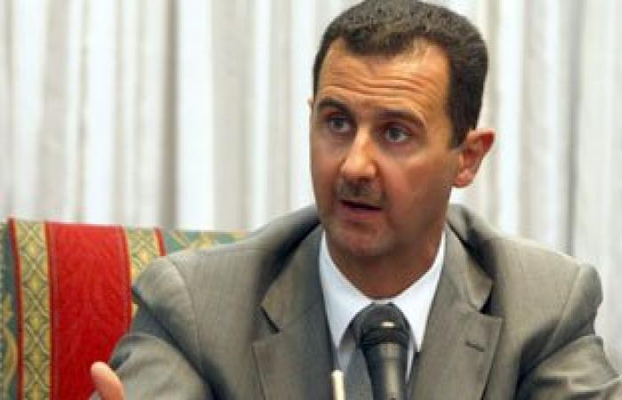 الرئيس السورى بشار الاسد يلقى خطابا فى مجلس الشعب الجديد