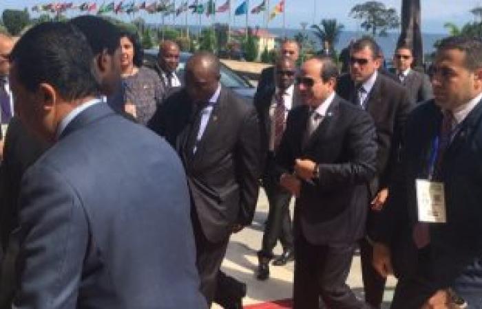 الرئيس السيسى يغادر غينيا الاستوائية عائدا إلى القاهرة