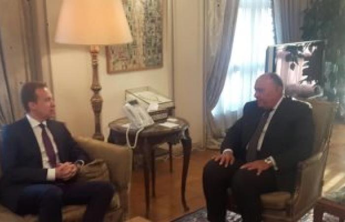 وزير خارجية النرويج يغادر القاهرة بعد لقاء الرئيس السيسى