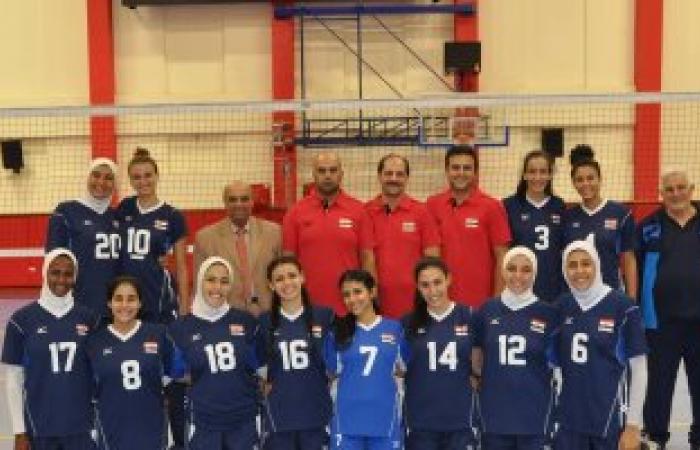 سيدات طائرة الأهلى يتوجن بلقب البطولة العربية للأندية