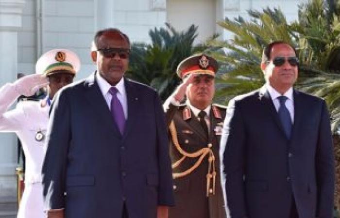 رئيس جيبوتى يغادر القاهرة بعد زيارة التقى خلالها السيسي
